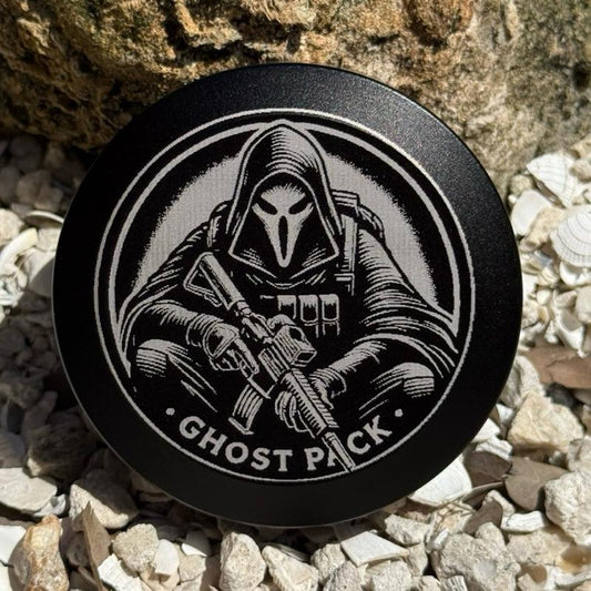 Metal Zyn Can – Ghost Pack Limited Edition | Smell/Water Proof, Holds 30 Pouches