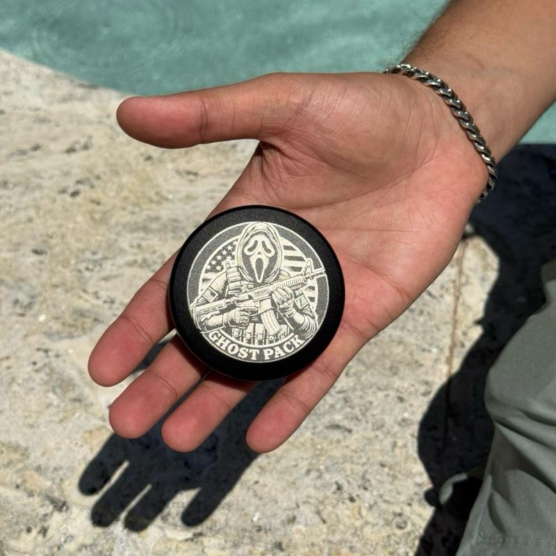 Metal Zyn Can – Ghost Pack Limited Edition | Smell/Water Proof, Holds 30 Pouches