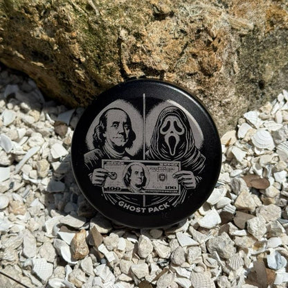 Metal Zyn Can – Ghost Pack Limited Edition | Smell/Water Proof, Holds 30 Pouches
