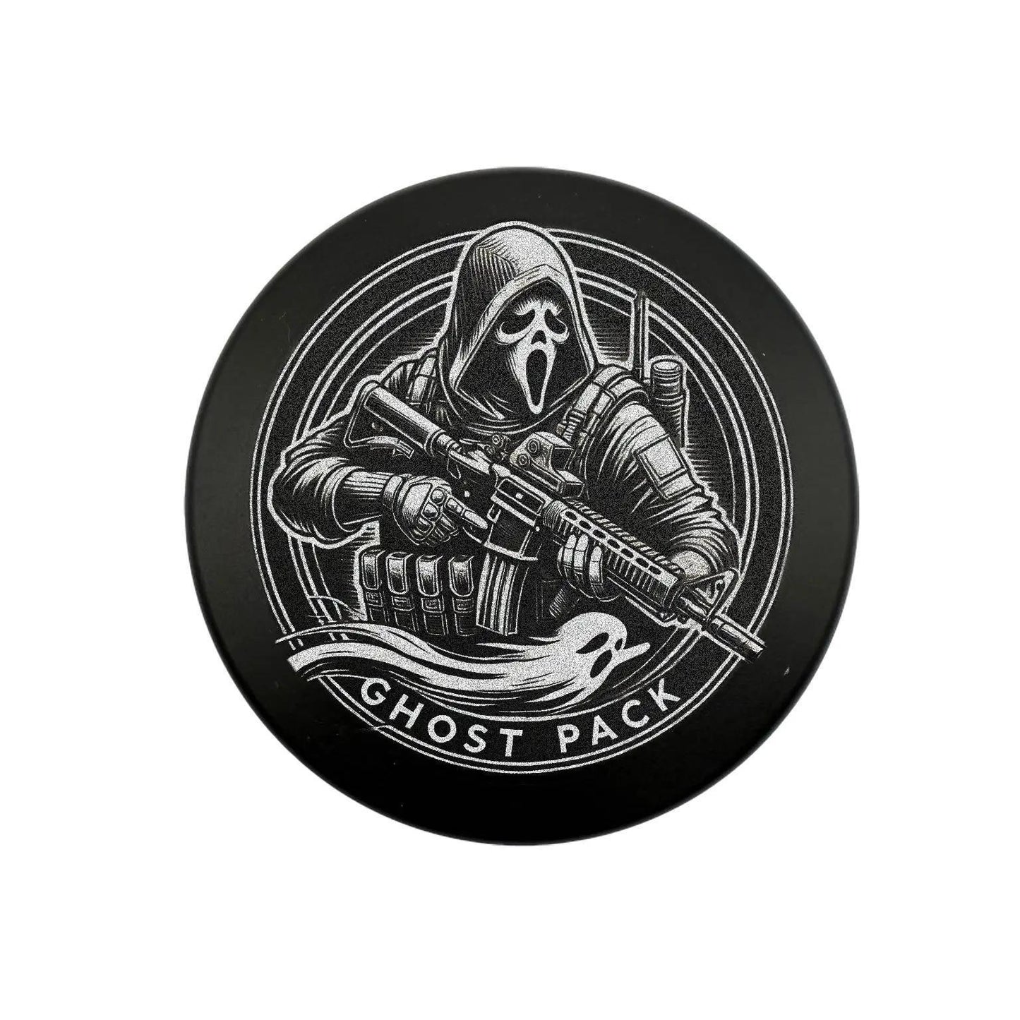 Metal Zyn Can Limited Ghost Edition Holds 30 Pouches Smell / Water Resistant Metal Snus Can