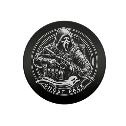 Metal Zyn Can Limited Ghost Edition Holds 30 Pouches Smell / Water Resistant Metal Snus Can