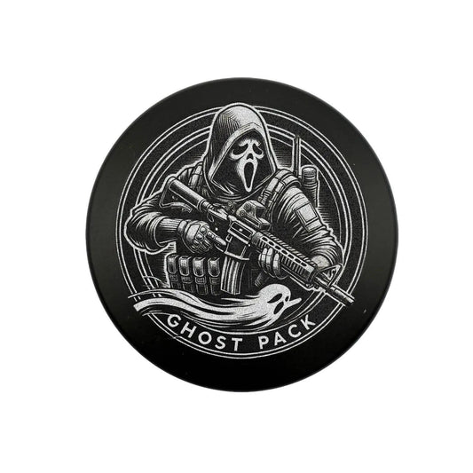 Metal Zyn Can Limited Ghost Edition Holds 30 Pouches Smell / Water Resistant Metal Snus Can