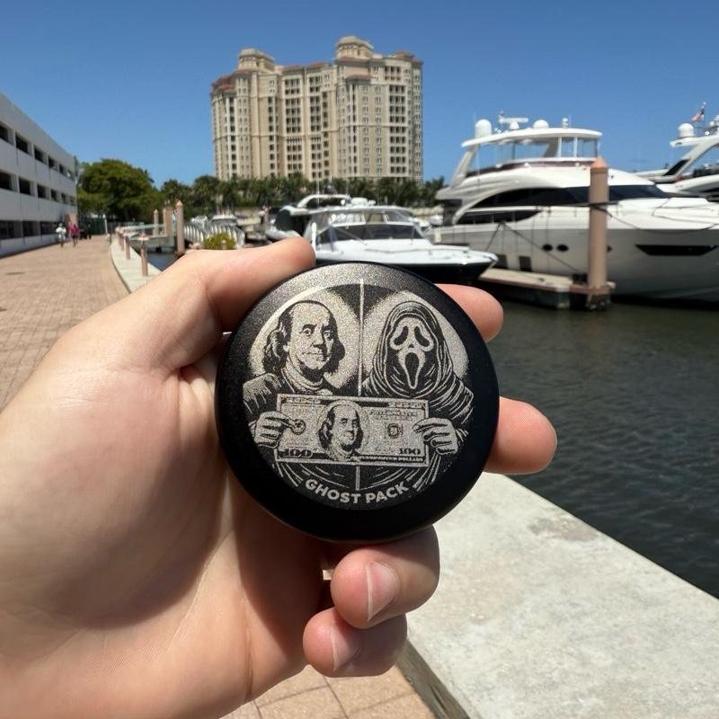 Metal Zyn Can – Ghost Pack Limited Edition | Smell/Water Proof, Holds 30 Pouches
