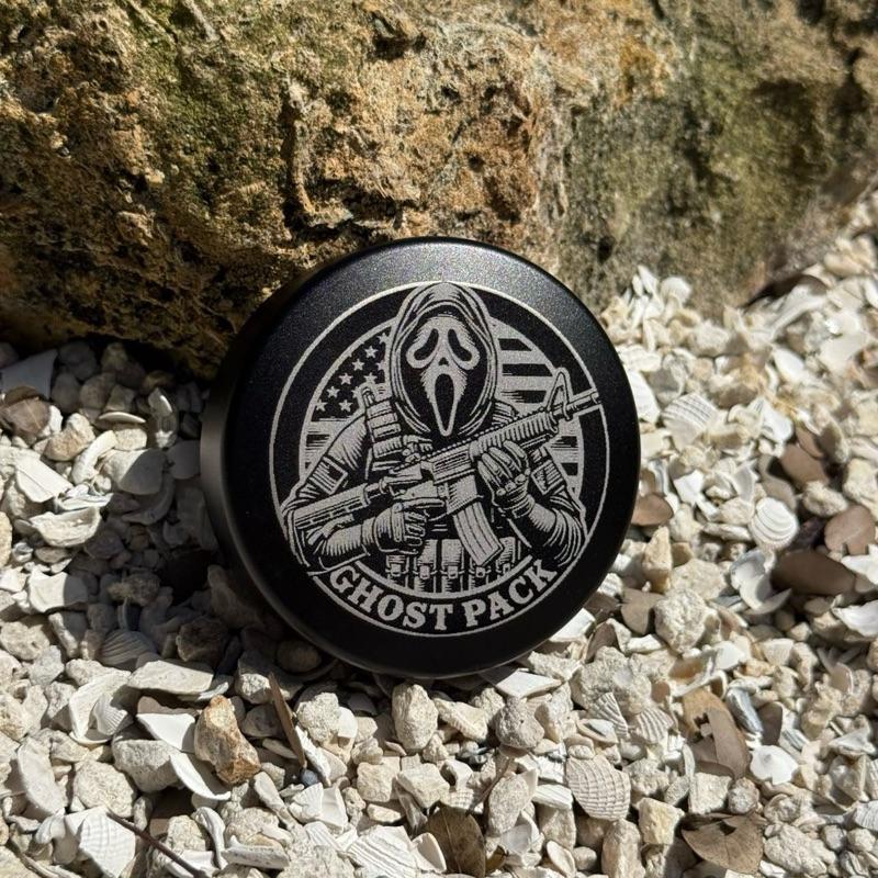Metal Zyn Can – Ghost Pack Limited Edition | Smell/Water Proof, Holds 30 Pouches